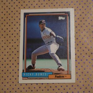 Ricky Bones #711 Baseball Card